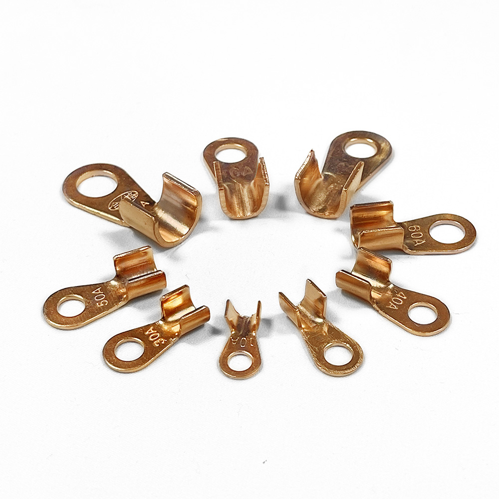 Pure copper tin plated OT open terminal block (4)